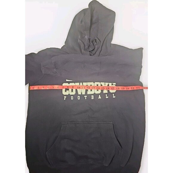 Cowboys Her Style Dallas Cowboys Hoodie Sweatshirt Women’s L Navy Blue Pouch - Picture 6 of 9